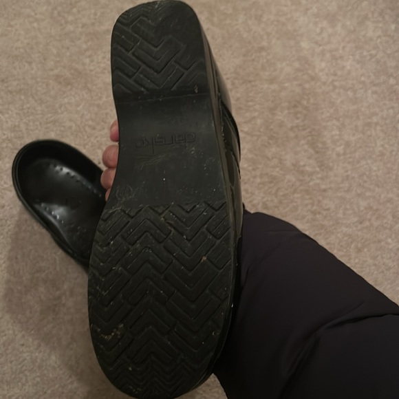 Black Patent Leather by Dansko - Slip-resistant Rubber Outsole - Picture 7 of 10
